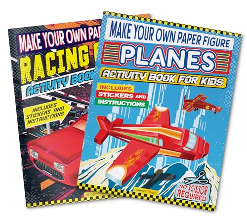 Make Your Own Paper Figures – Planes Cut, Fold & Create Flying Fun | Ages 6–10 | DIY Activity Book with Templates for 2+ Hours of Crafty Fun (Paperback)