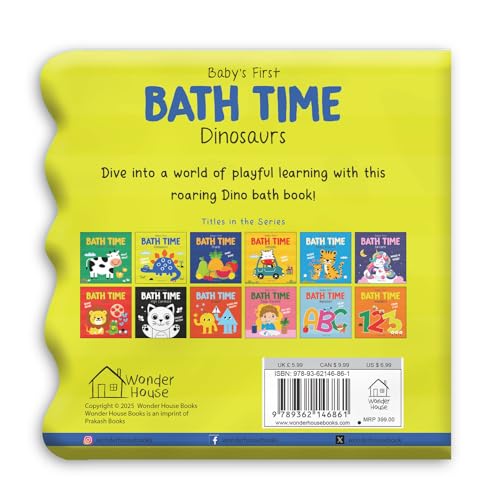 Baby's First Bath Time: Dinosaurs (Bath Book)