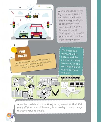 AI: My First Guide to AI - How AI Helps Us | Beginner’s STEM Book for Kids | Learn Real-Life Uses of Artificial Intelligence, Smart Technology & Everyday Applications | Educational Guide for Ages 8+ (Paperback)