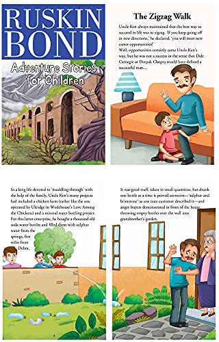 Ruskin Bond Short Stories - Set of 4 Bestselling Children Story Books (Product Bundle)