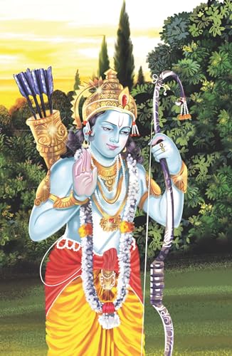 Sunderkand by Goswami Tulsidas in Hindi, English & Sanskrit Language (Deluxe Hardbound edition with silk fabric),Lord Hanuman,Spirituality,Indian Mythology,Gift book,Worship & Devotion (Paperback)