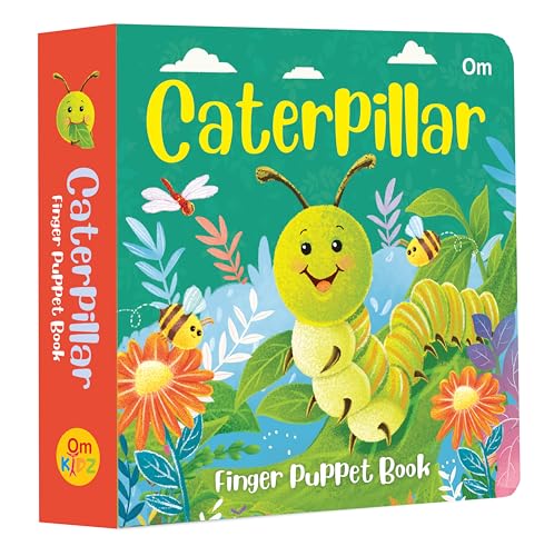 Caterpillar Finger Puppet Book - Fun Activities Board books for Kids – Picture Book (Board book)