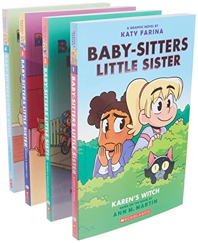 The Babysitters Little Sister Graphic Novels Box-set (Books 1 to 4) (Paperback)