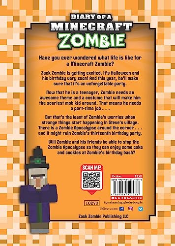 DIARY OF A MINECRAFT ZOMBIE #09: ZOMBIE'S BIRTHDAY APOCALYPSE (Paperback)