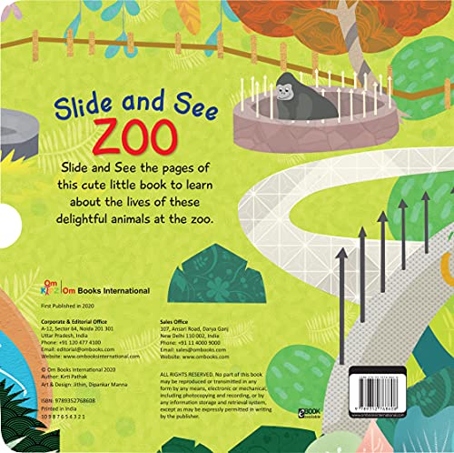 Slide and See Board Book : Zoo (Board book)