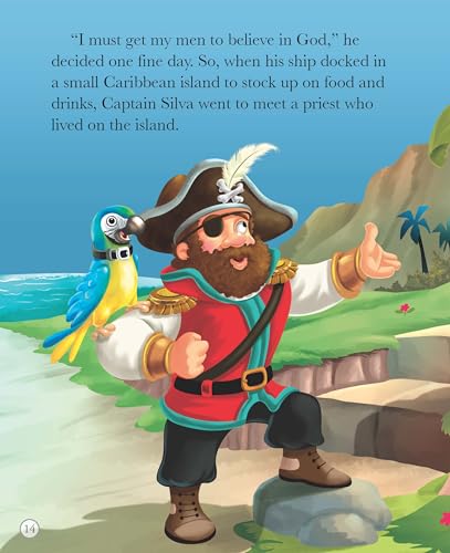 5 Minute Pirate Stories for Children: - Interesting Tales of Adventure for Kids | Short & Fun Read-Aloud Bedtime Stories | Exciting Sea Voyages with ... - Large Print (Large Print Story Book) (Paperback)