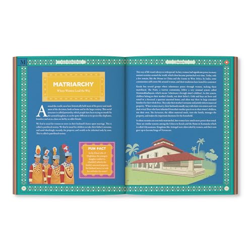 A-Z of Indian History: 80 Fun Stories from Ancient India to Independence: 80 Fun Stories from Ancient India to Independence | Cool Trivia, Bright Full-Coloured Illustrations | Ages 10+ (Paperback)