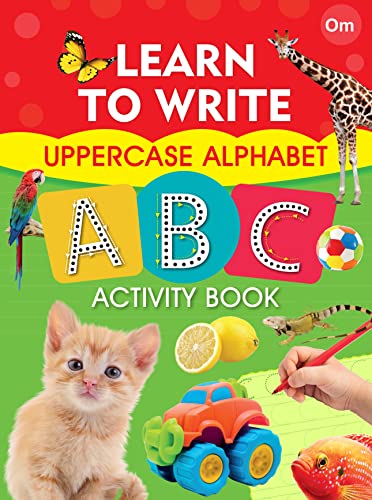 Activity Book : Learn to Write Uppercase Alphabet Activity Book (Paperback)