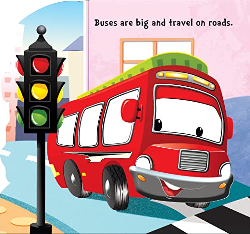Board Book : Bus ( Transport ) - Cutout Board Books (Board book)