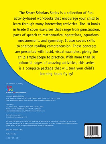 Activity Book : Grade 3 : Smart Scholars Grade 3 Science Fun-filled Activities (Smart Scholars Series) (Paperback)