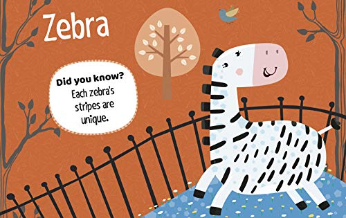 My First Book of Zoo: Easy Animal Names with Colorful Images & Educational Fun Facts | Baby’s First Learning Book | Vocabulary Building | First Book of Jungle Creatures | Visual Zoo Adventure | Animal (Paperback)