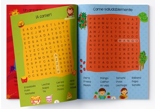 My First Fun Activity Book of Word Search – Spanish Build Spanish vocabulary with fun word searches | Great for early learners | Ages 5–8 | Bilingual Brain Boosters (Paperback)