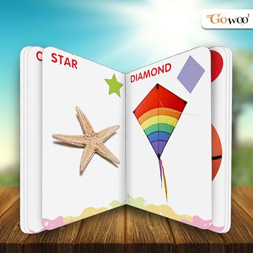 My First Big Picture Board Book Shapes : Montessori board book for kids, Engaging picture board books, Early learning board book for preschoolers, Board book for kids (Board book)