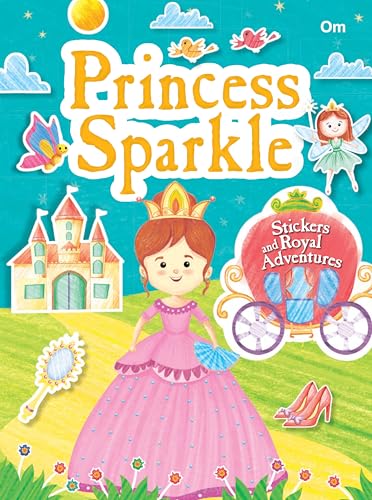 Princess Sparkle: Sticker and Royal Adventures | Sticker Activity Book (Paperback)