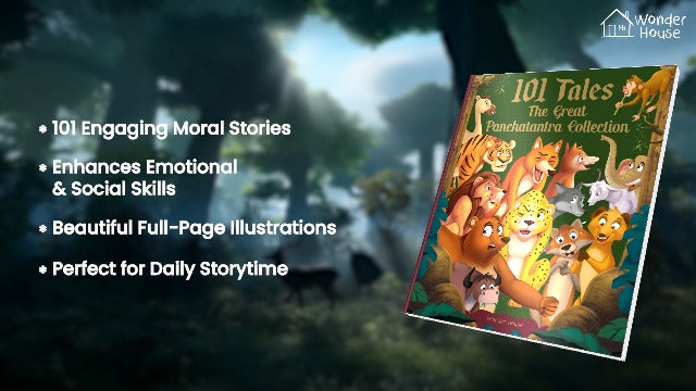 101 Tales The Great Panchatantra Collection - Collection of Witty Moral Stories For Kids For Personality Development (Hardback) (Hardcover)