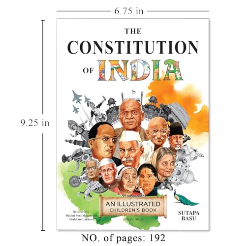 Constitution of India - illustrated book for children (Hardcover)