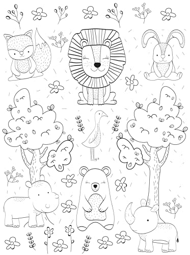 Colouring Book: Doodle Colouring Book Jungle (Paperback)