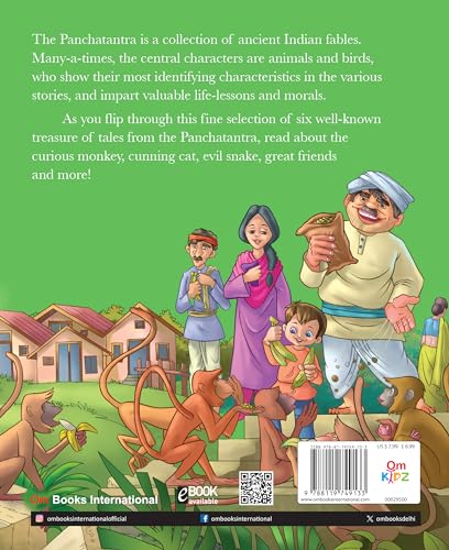 Panchatantra Treasury Tales for Children: Treasury of Panchatantra Stories for Kids | Indian Folktales | Fun with Animal Morals | Timeless Wisdom | Reading for Bedtime Stories | Indian Folktales | Sho (Hardcover)