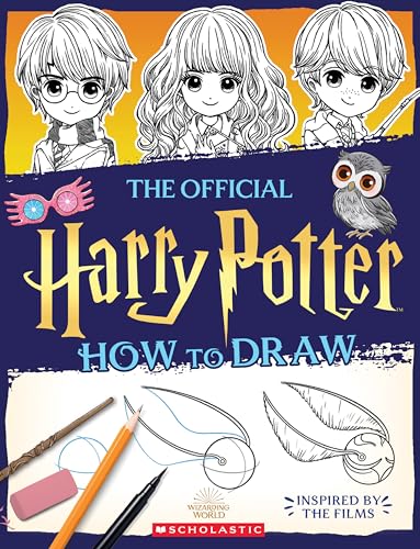 The Official Harry Potter How To Draw (Paperback)