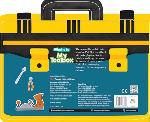 What's in My Toolbox - Board books for Kids - Children Knowledge and activity Board books (Handle Books What's in Board book) (Board book)