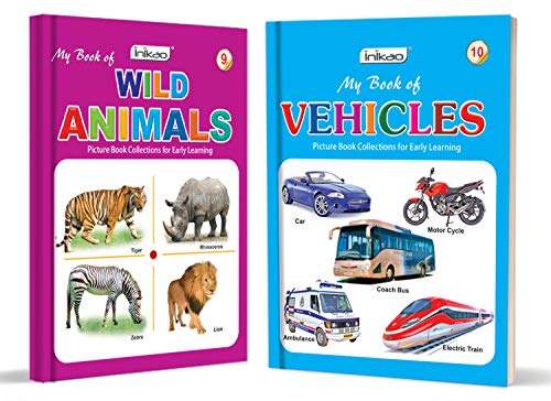 Picture Books Collections Set of 12 for Kids (Age 2–5) | Early Learning Books Combo | Alphabets, Numbers, Animals, Colours, Good Habits & More | ... (Picture Books Collection for Early Learning) (Cards)