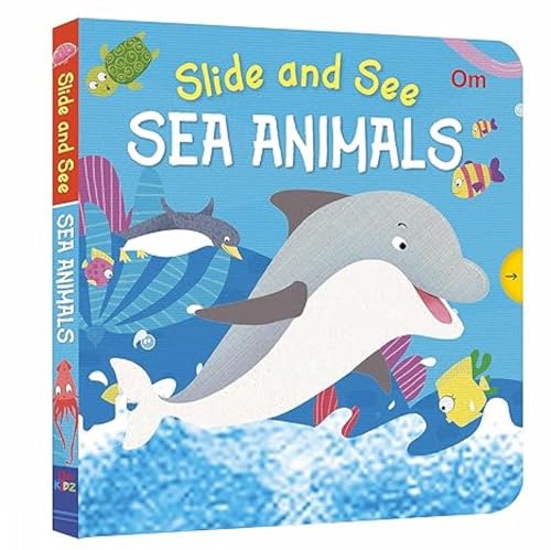 Slide and See Board Book : Sea Animals (Paperback)