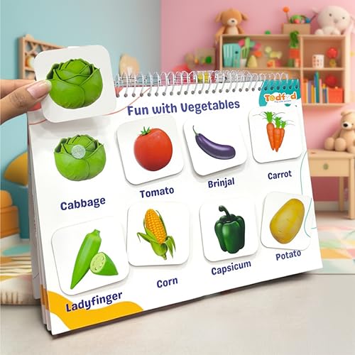 TodFod Chhote Natkhat All in One Early Learning Board Book For Kids to Learn Shapes, Colors, Fruits, Numbers, Body Parts Fruits, Vegetable, Animal And ... Binder Book For Toddlers [Board book] TodFod (Board book)