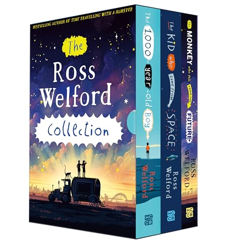 Ross Welford Collection – a 3 book box-set: The 1,000 Year Old Boy, The Kid Who Came From Space, The Monkey Who Fell From The Future (Paperback)