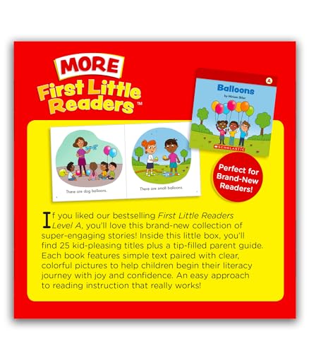 More First Little Readers: Guided Reading Level A: 25 Irresistible Books That Are Just the Right Level for Beginning Readers (More First Little Readers Level a) (Paperback)