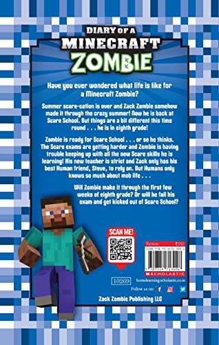 Diary Of A Minecraft Zombie #08: Back To Scare School (Paperback)