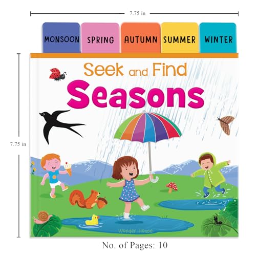 Seek And Find: Seasons (Board book)