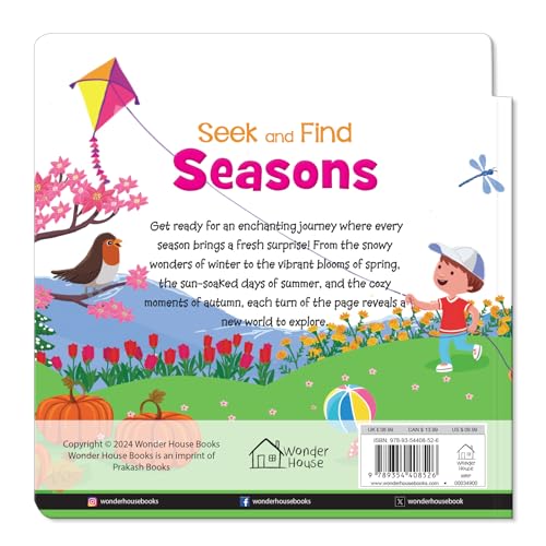 Seek And Find: Seasons (Board book)