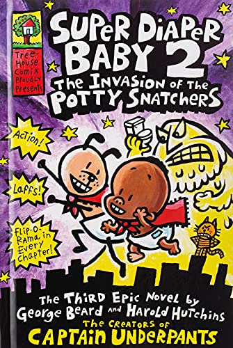 Dog Man: From the Creator of Captain Underpants (Dog Man #1) & Super Diaper Baby #02 (Product Bundle)