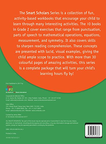 Activity Book : Grade 2 : Smart Scholars Grade 2 Data Handling Fun-filled Activities (Smart Scholars Series) (Paperback)