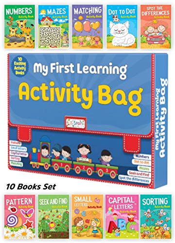 My First Learning Activity Bag - Set of 10 Exciting Activity Books (Paperback)