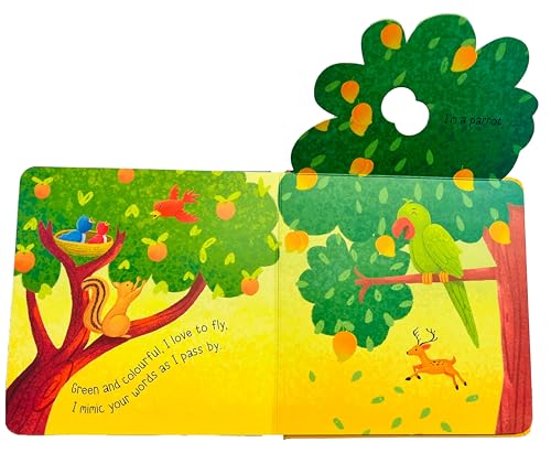 Peek-A-Boo! Jungle Board Book for Children: Lift the Flap Adventure for Babies and Toddlers | Discover Wild Creatures in an Interactive Board Book | Learn & Play with Jungle Creatures (Board book)