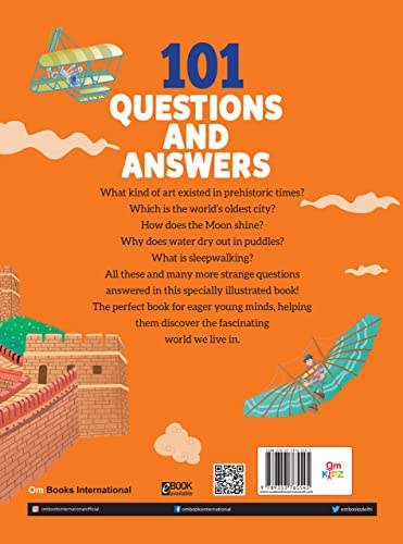 101 Questions and Answers for Children: General Knowledge Book for Kids with Interactive Learning | Fun Facts About Science, History, Nature & More | Fun & Educational Q&A | Build Thinking & Observati (Paperback)