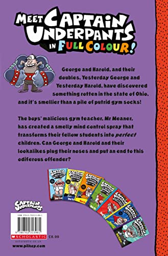 Captain Underpants and the Sensational Saga of Sir Stinks-a-Lot Colour: 12 (Paperback)