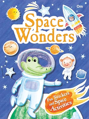 Space Wonders: Fun Stickers and Space Activities | Sticker Activity Book (Paperback)