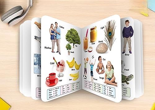 My First Board Books Opposites | Big Size Board Book For Kids By Sawan (Hardcover)