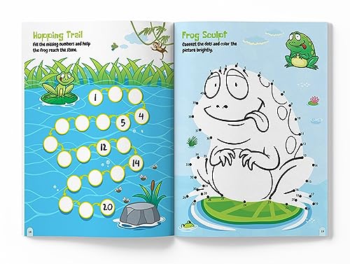 101 Brain Booster Activity Book: Fun Activity Book For Children | Puzzles, Games, Educational activities | Ages 5 and up | 2 hours of fun time