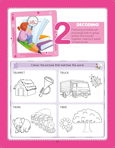 Oswaal Lil Legends 250+ Activities English Quest Activity Book for Age 5+ Years | Puzzles, Phonics & Grammar Practice | Vocabulary Expansions and Reading skills | UKG & Class 1 (Paperback)