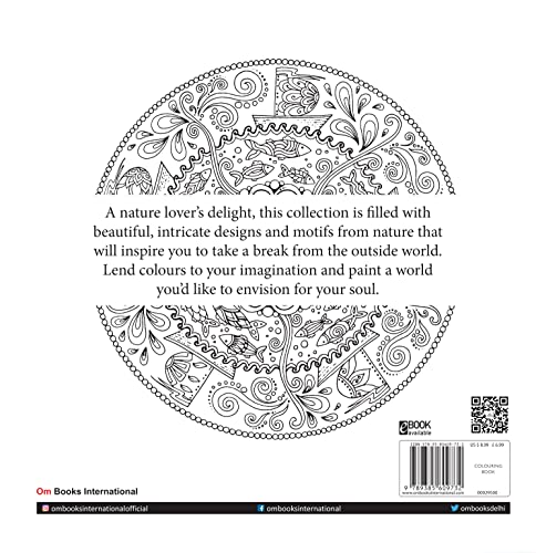 Colouring Book for Adults - Nature Mandala (Hardcover)