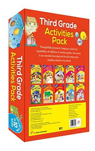Activity Book : Third Grade Activities Pack ( Collection of 10 books) (Smart Scholars) (Paperback)