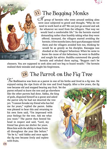 Story books : 365 Jataka Tales (Illustrated stories for Children) (365 Series) (Hardcover)