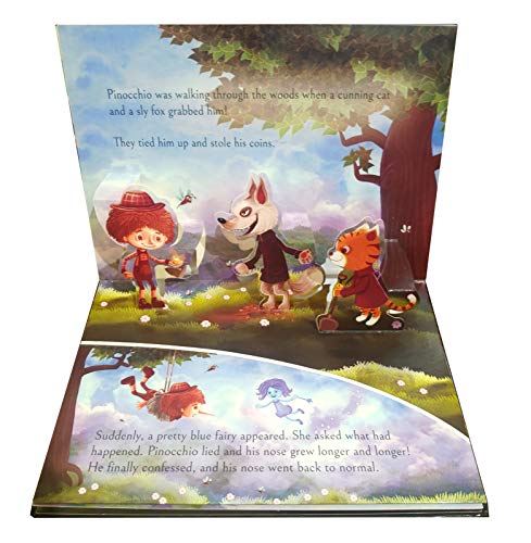 My First Pop Up Fairy Tales: Pinocchio: Pop up Books for children (Hardcover)