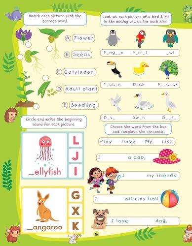 505 Activities for Kids Age 4+ with Fun-filled Educational Activities - Mazes, Connect the dots, Colouring, Word search, Picture puzzles (Paperback)
