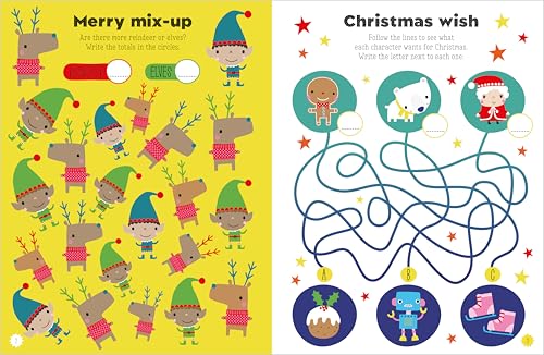 Window Stickies Christmas (Paperback)