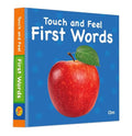 First Word Touch and Feel Board Book for Children: First Words with Sensory Fun in Every Turn | Early Word Recognition | First Vocabulary Skills with ... Learning for Babies (Large Print Story Book) (Hardcover)