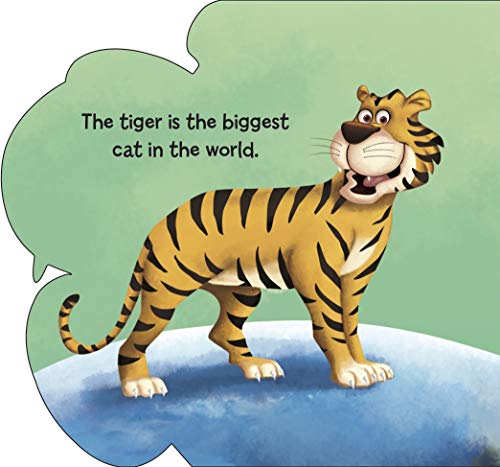 Board Book : Tiger ( Animals and Birds ) - Cutout Board Books (Board book)